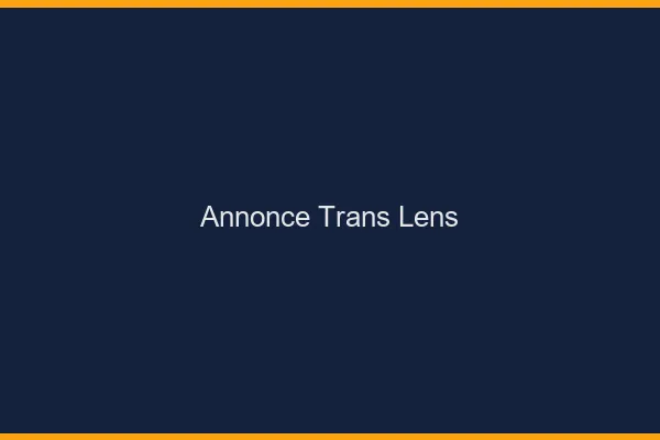 Annonce trans Lens