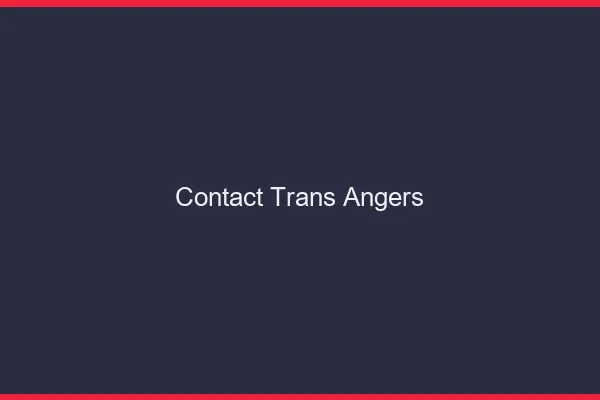 Contact trans Angers