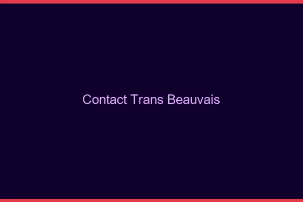 Contact trans Beauvais