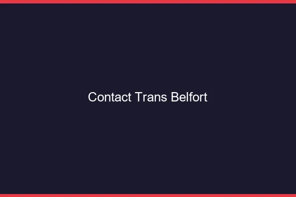 Contact trans Belfort