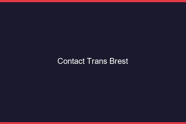 Contact trans Brest