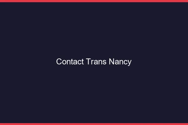 Contact trans Nancy