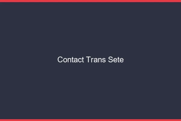 Contact trans Sète