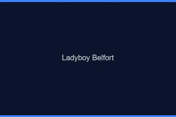 Ladyboy Belfort
