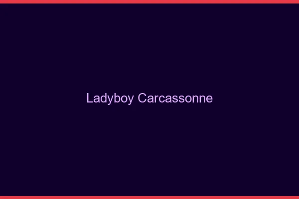 Ladyboy Carcassonne