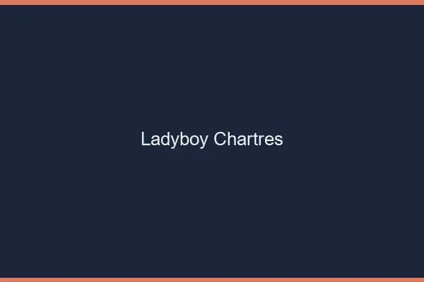 Ladyboy Chartres