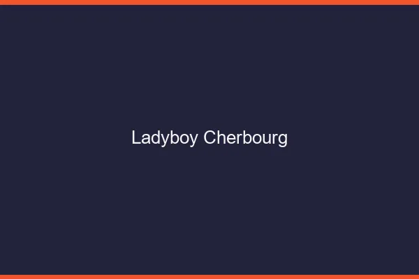 Ladyboy Cherbourg
