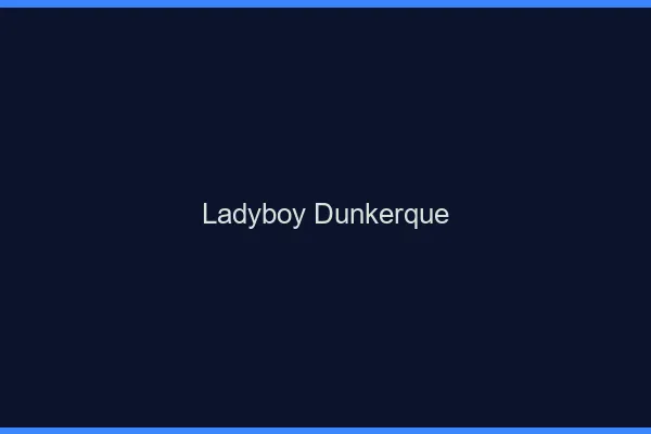 Ladyboy Dunkerque