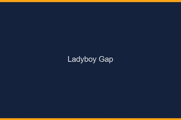 Ladyboy Gap