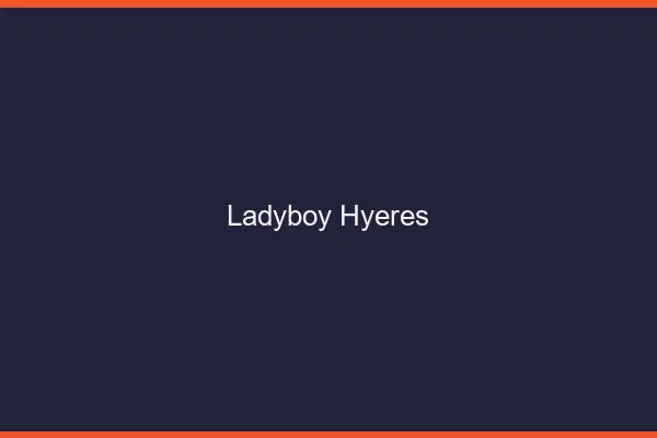 Ladyboy Hyères