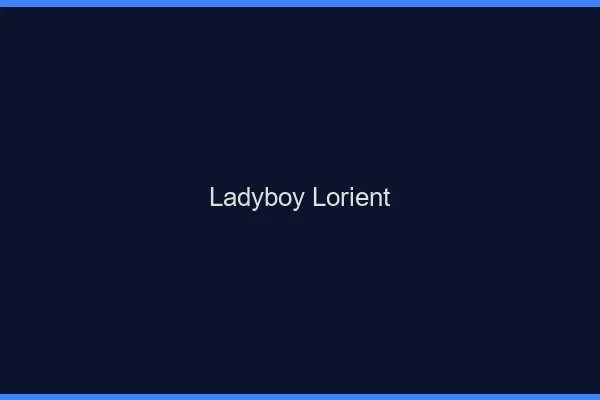 Ladyboy Lorient
