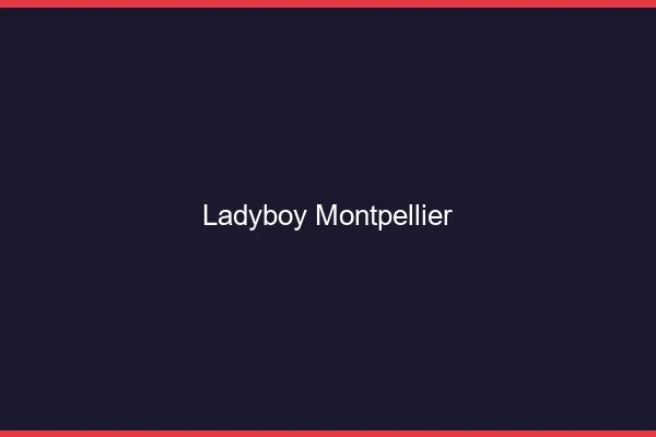 Ladyboy Montpellier