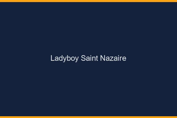 Ladyboy Saint-Nazaire