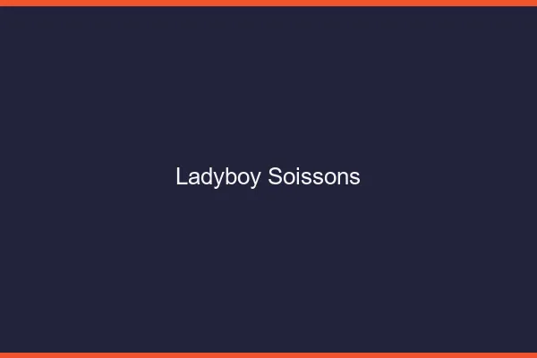 Ladyboy Soissons