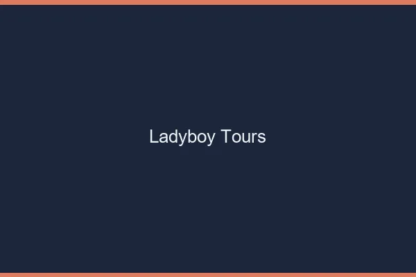 Ladyboy Tours