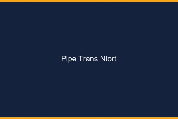 Pipe trans Niort