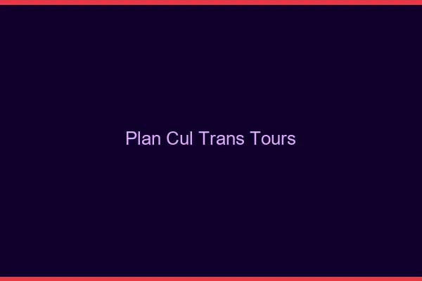 Plan cul trans Tours