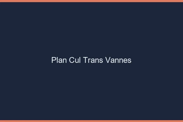 Plan cul trans Vannes