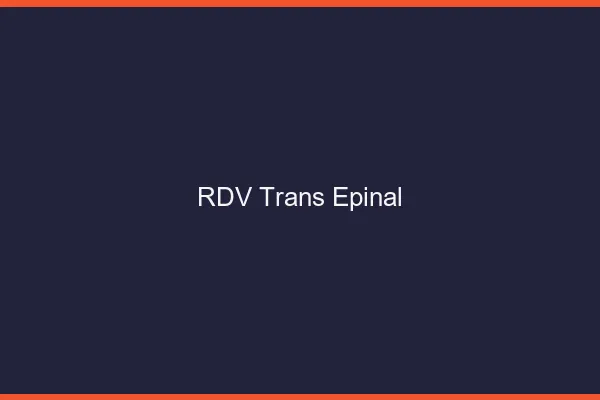 RDV trans Épinal