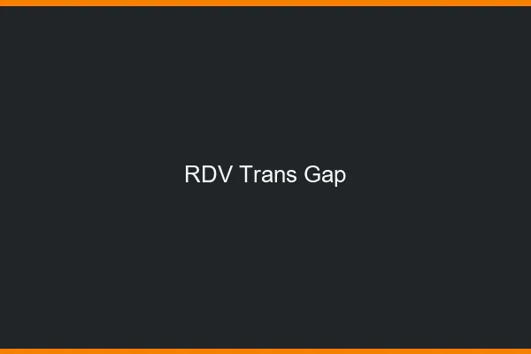 RDV trans Gap