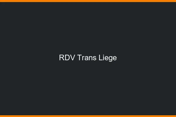 RDV trans Liège