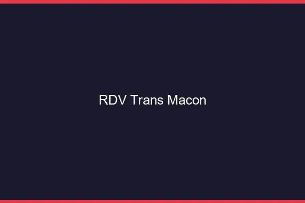 RDV trans Mâcon