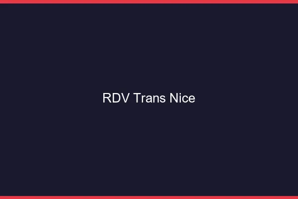 RDV trans Nice