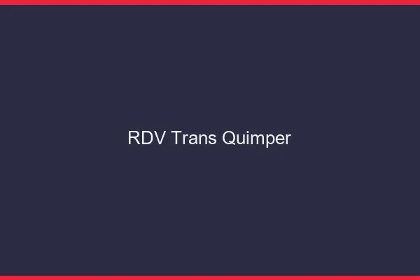 RDV trans Quimper