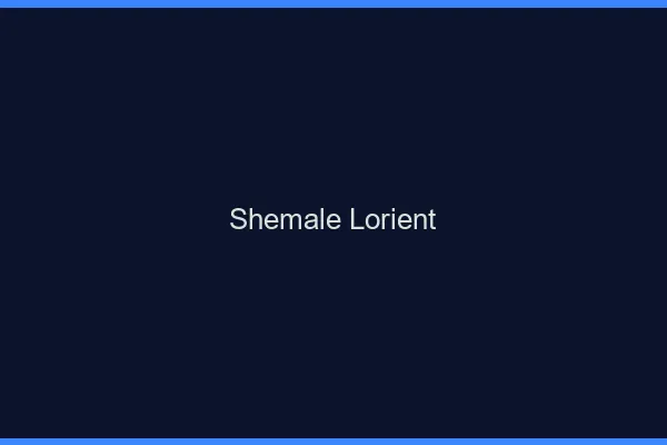 Shemale Lorient