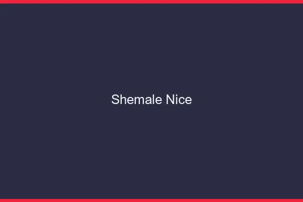 Shemale Nice