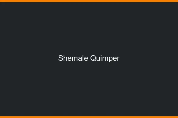 Shemale Quimper