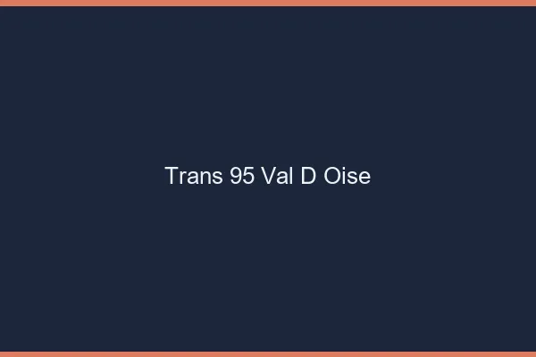 Trans 95 val-d'oise