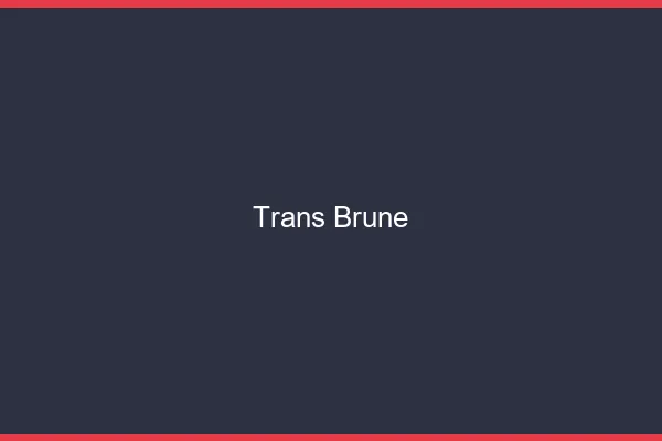 Trans brune