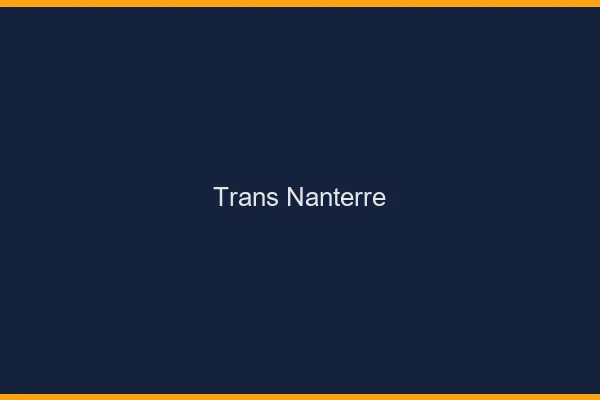 Trans Nanterre