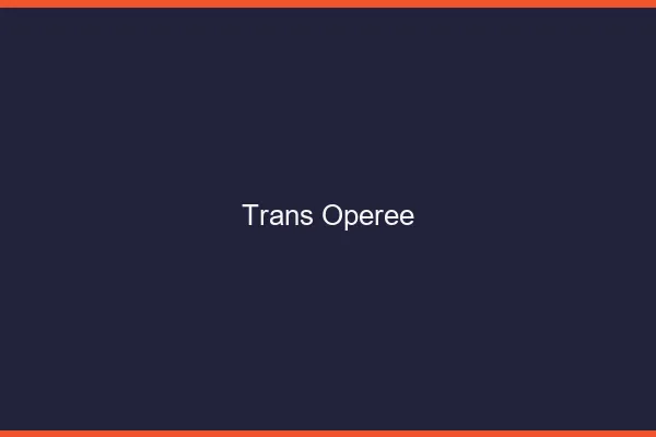 Trans opérée