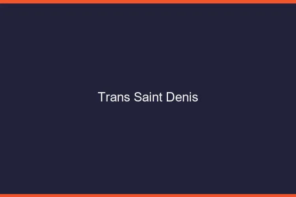 Trans Saint-Denis