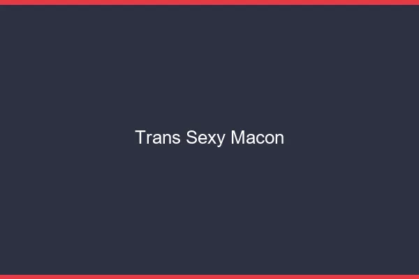 Trans sexy Mâcon