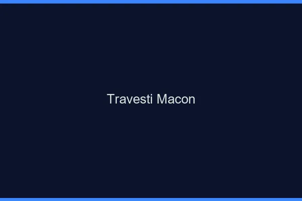 Travesti Mâcon