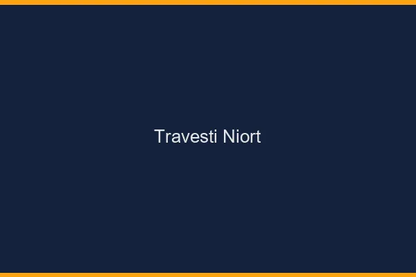 Travesti Niort